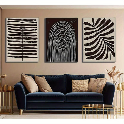 Abstract Neutral Line Art Minimalist Modern Wall Decor