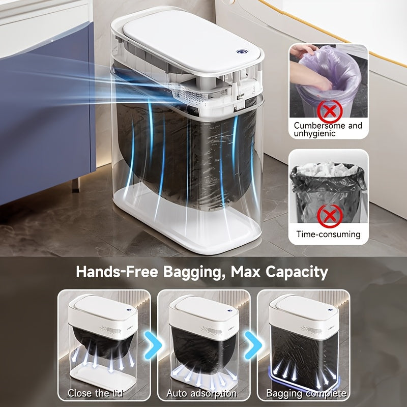 Smart Sensor Trash Can Touchless Hygienic Convenient